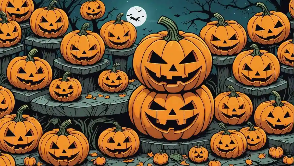 What do you put inside a jack-o'-lantern?