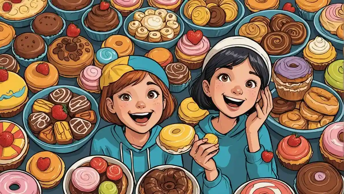 Which of the following is the phrase you say when receiving sweets?