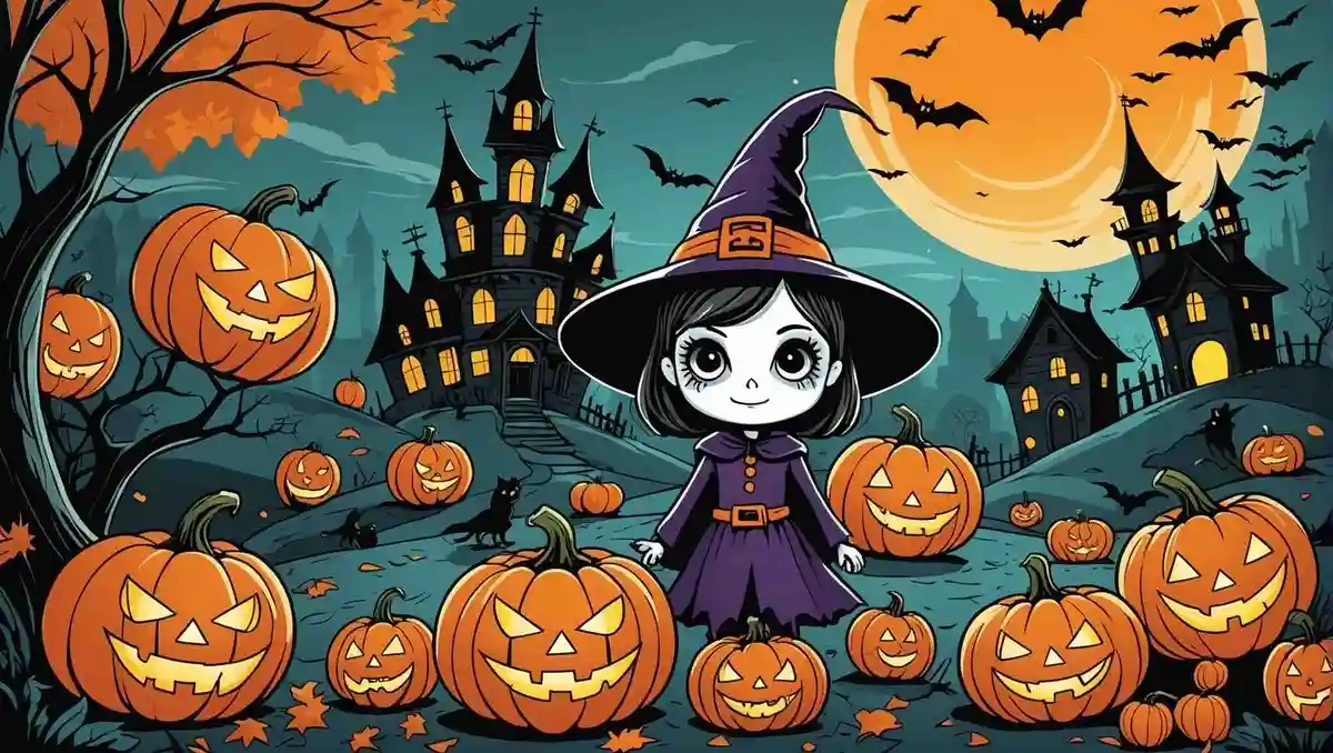 What colors are commonly used for Halloween?