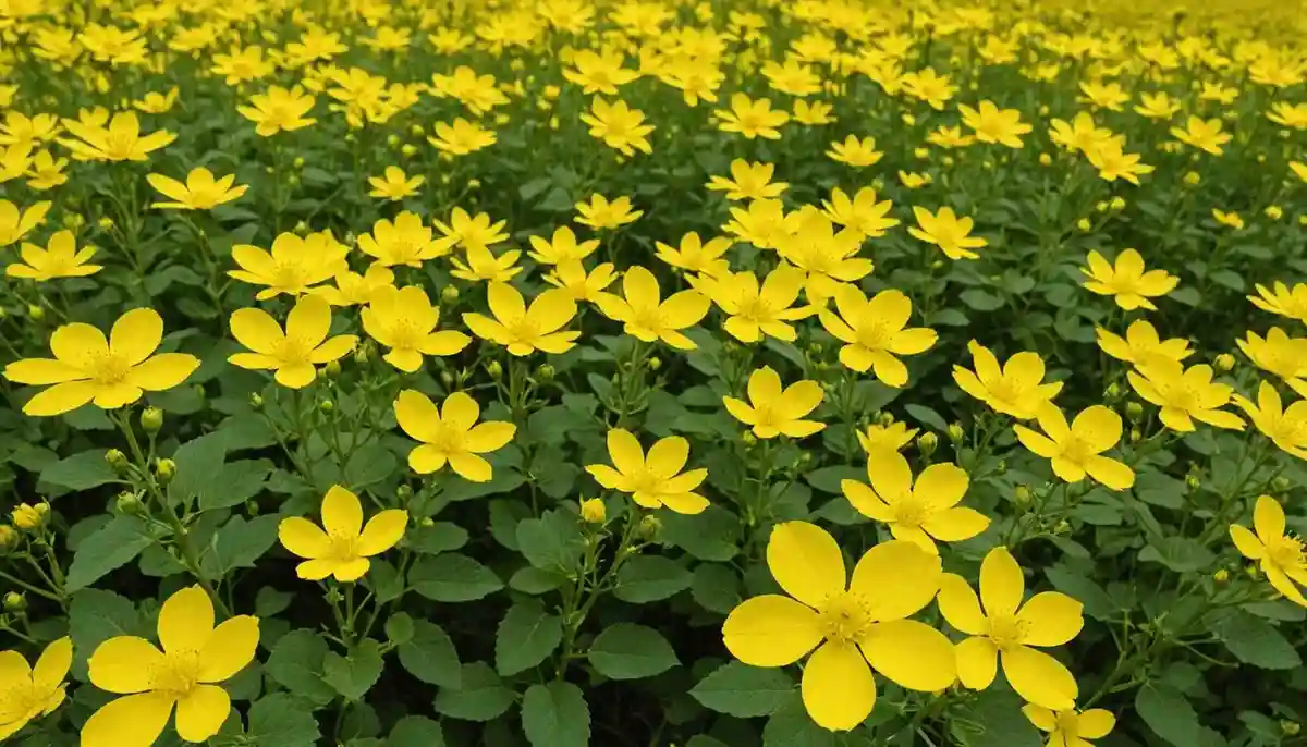 Rapeseed blossoms, happily yellowing — Ayako Hosomi