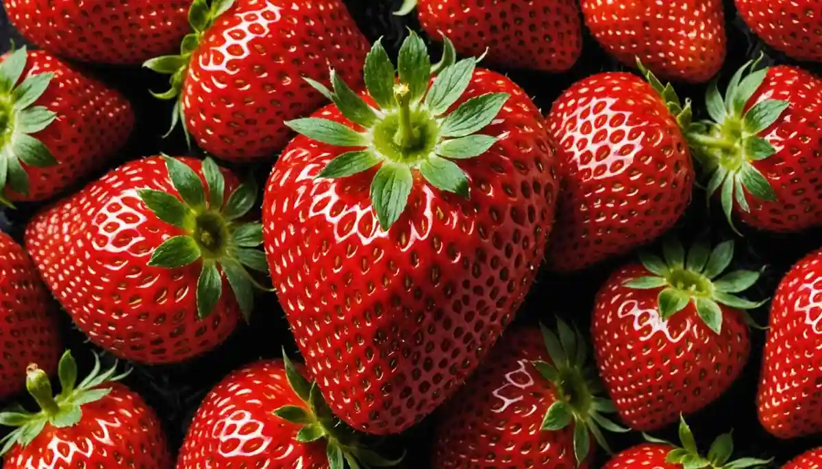 딸기의 씨앗은 한 개당 200개 있다