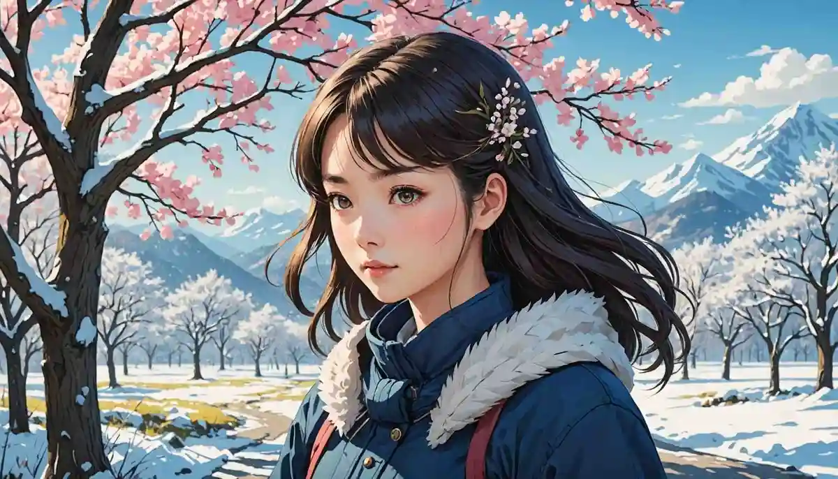 Gentle spring comes after a harsh winter. Yuriko Miyamoto