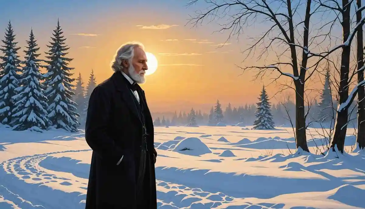 O sorrowful heart, be calm and cease your regrets. Behind the snow, the sun is shining. Henry Wadsworth Longfellow