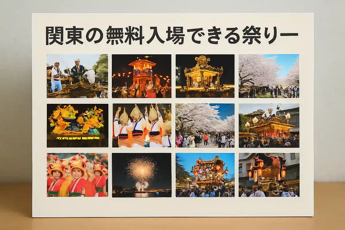 Free-Admission Festivals in the Kanto Region [2025]
