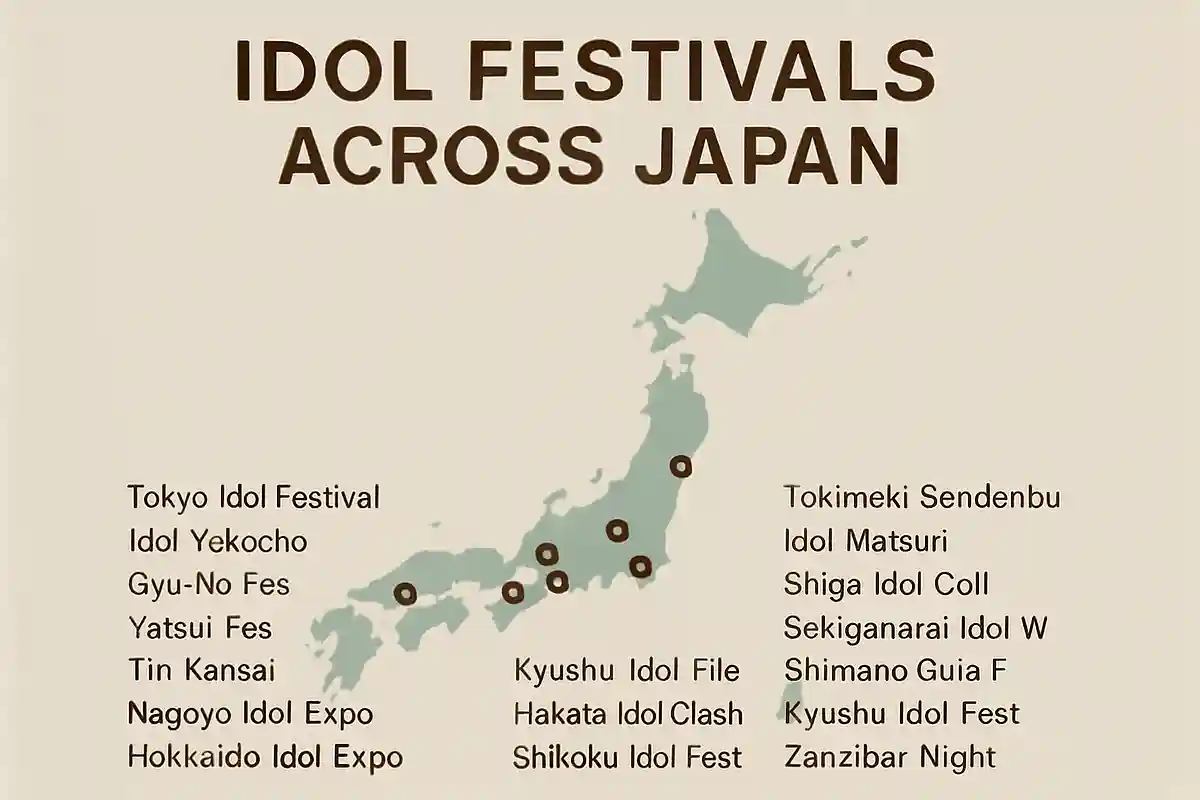 List of Idol Festivals Nationwide [2025]