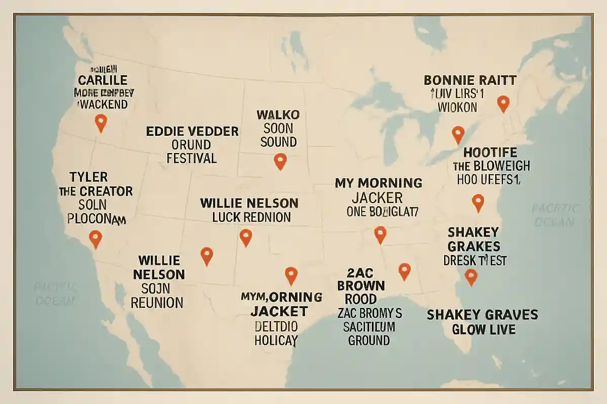 List of Artist-Hosted Festivals Nationwide [2025]