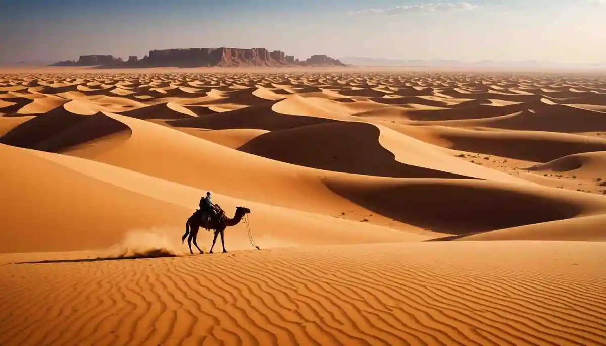 사하라 사막의 ‘사하라’는 아랍어로 사막을 의미한다