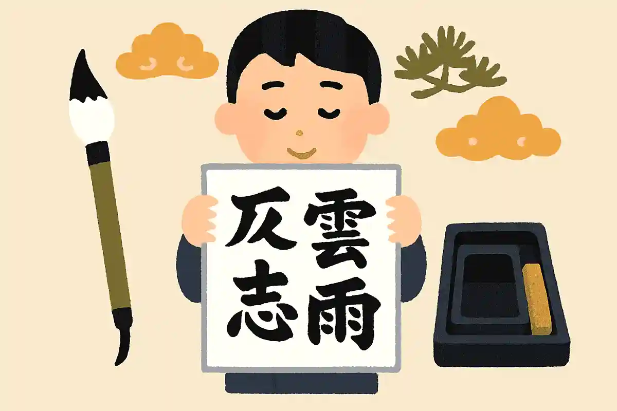 【서예 첫 쓰기】새해에 어울리는 사자성어. 마음에 울림을 주는 말과 그 의미를 소개합니다