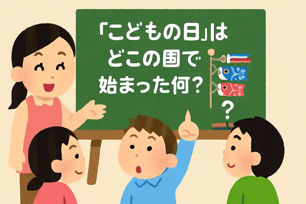 A childcare quiz to enjoy on Children's Day! Learn about traditions and customs