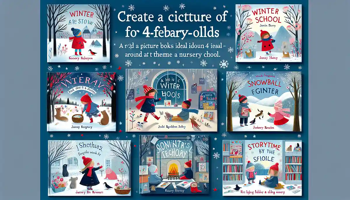 【2月】4歳児にオススメの絵本。保育園で冬を感じられる作品