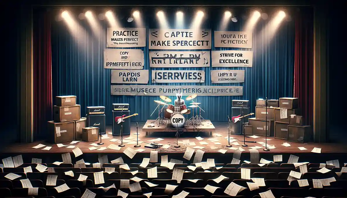 Boost your performance by aiming for a perfect copy: key points to watch out for in a cover band