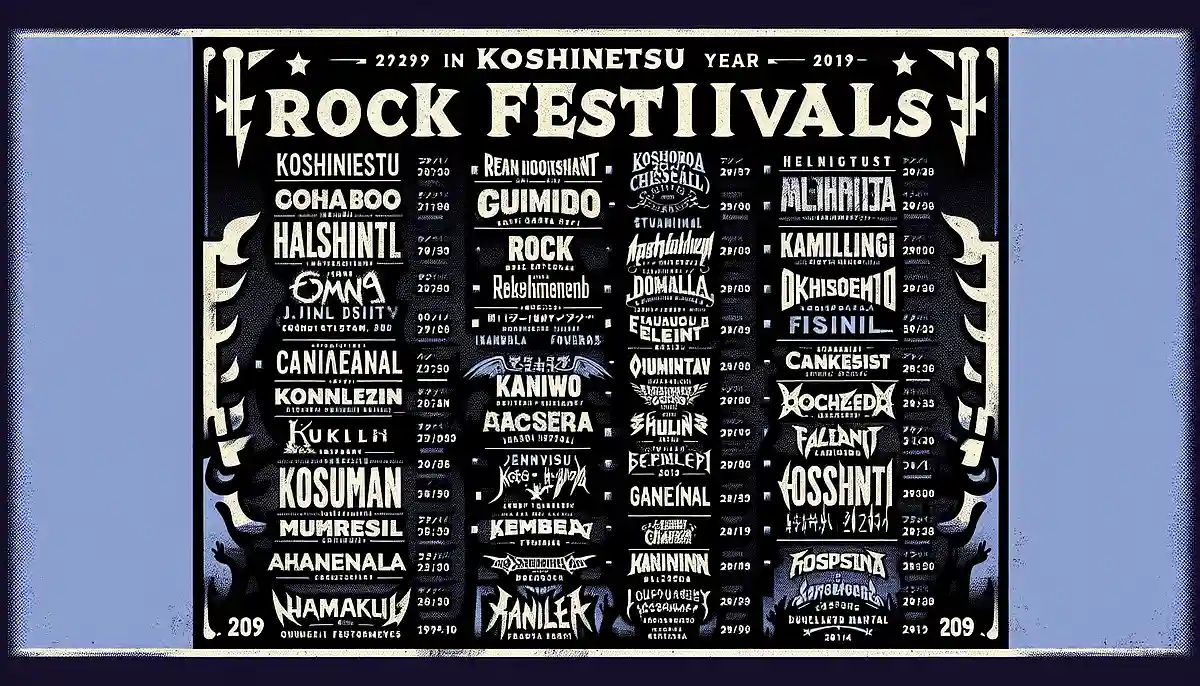 List of Rock Festivals in Koshinetsu [2025]