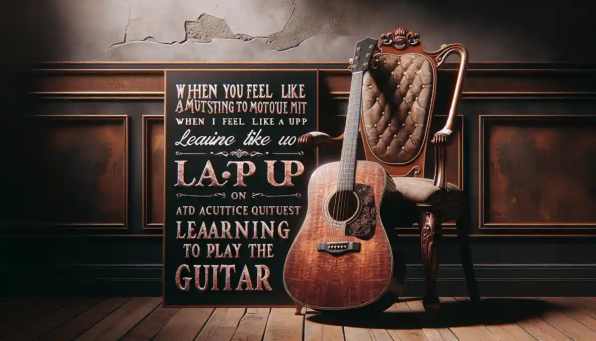 A collection of famous quotes to read when you're about to give up on the guitar