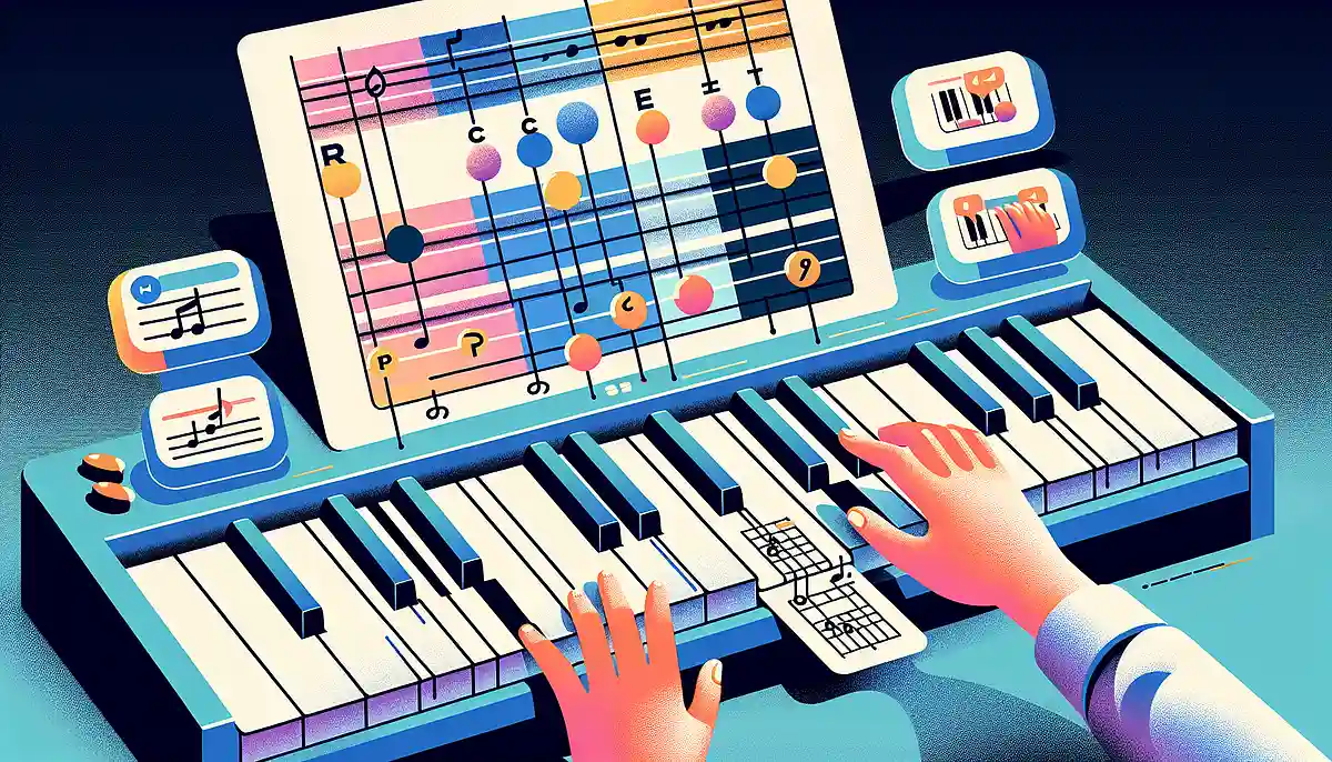 ピアノ初心者のための。分かりやすいコードチェンジの練習方法