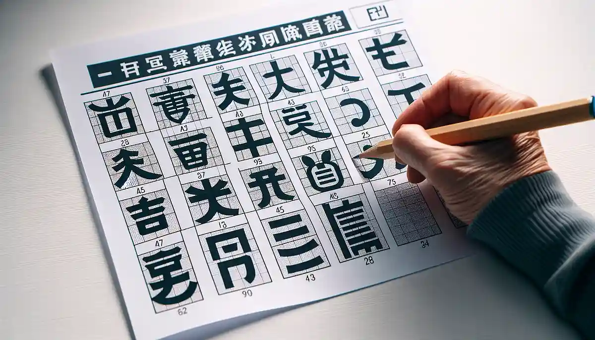 【高齢者向け】画数の多い漢字クイズ
