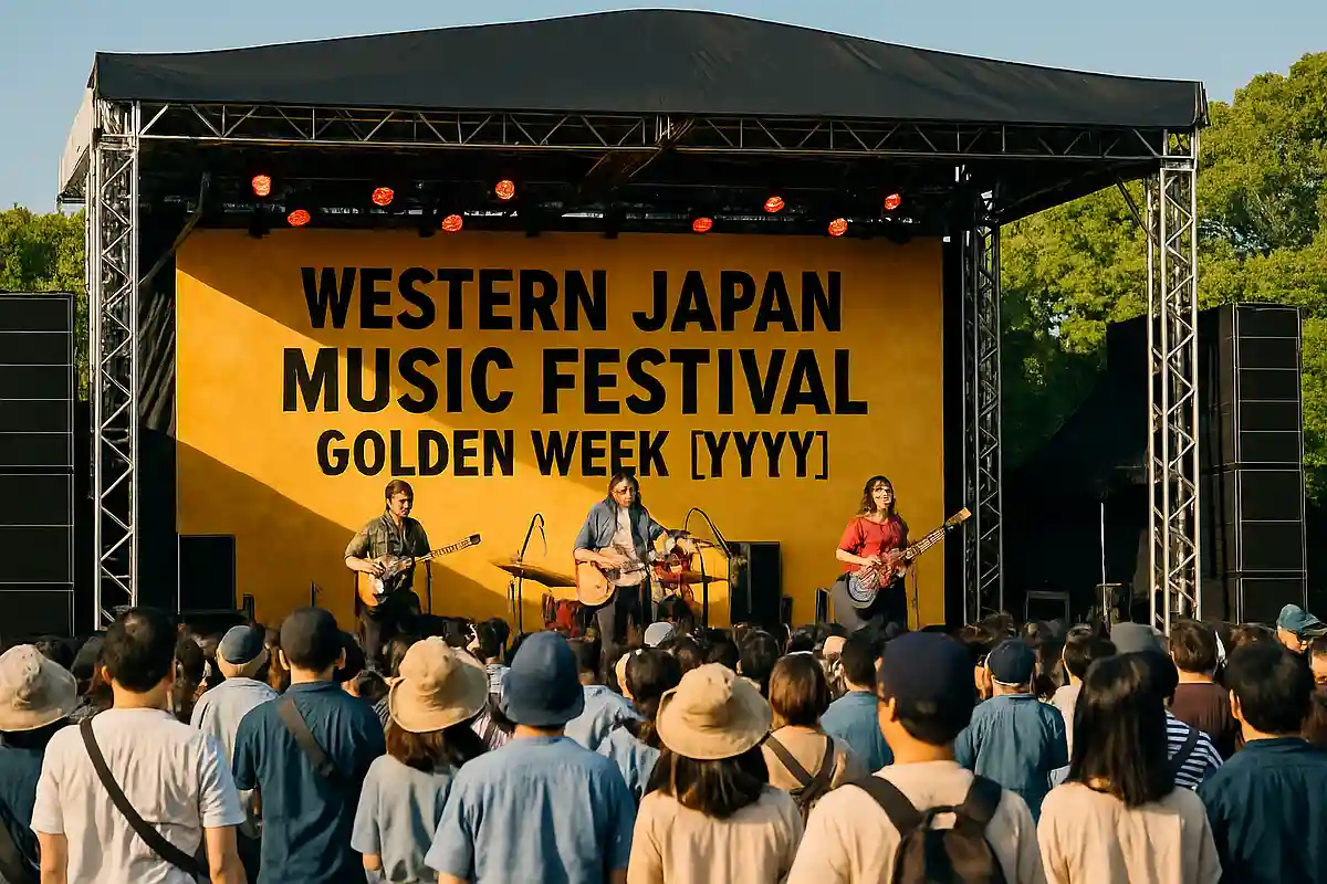 골든위크에 개최되는 서일본의 음악 페스티벌【2026】