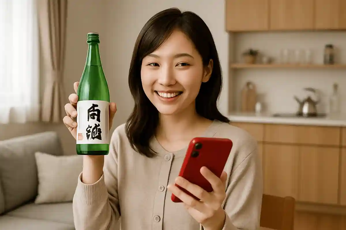 A commercial for Kandemo Sakaya Kakuyasu. The commercials are characterized by emphasizing convenience.