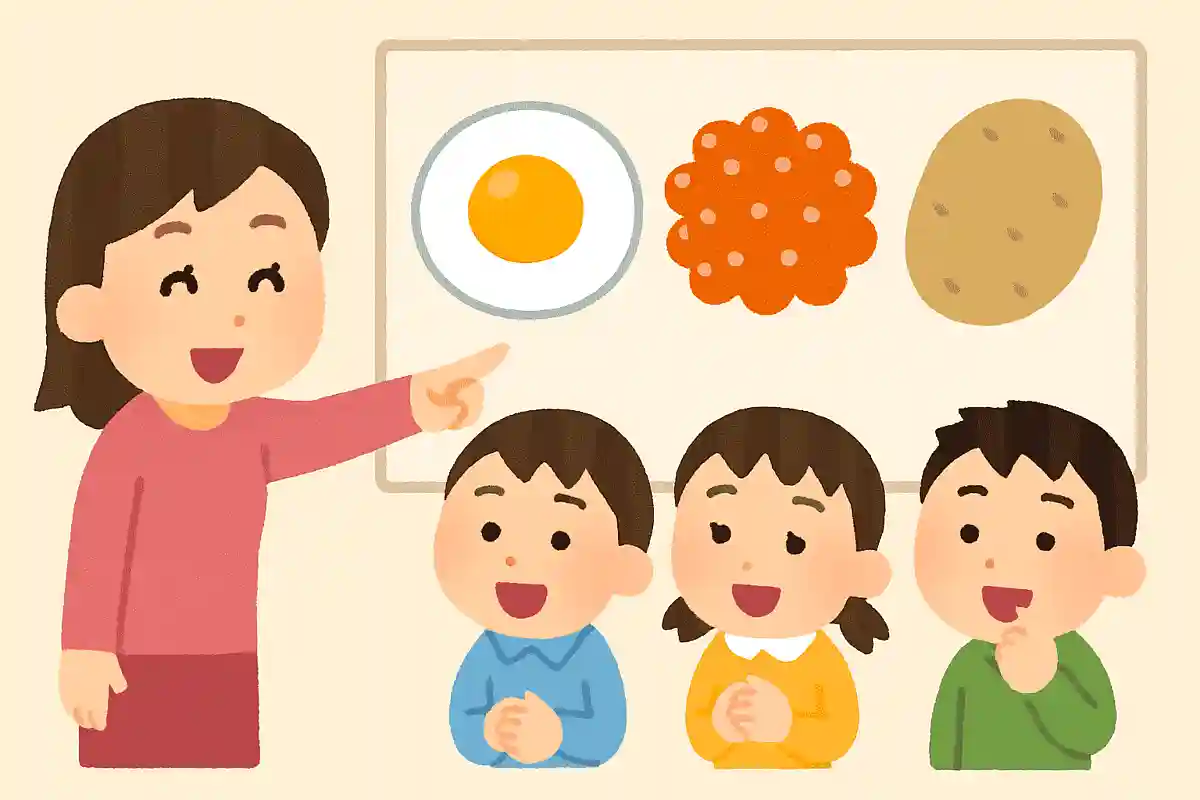 【保育】子供たちと学ぶ!食べ物に関するクイズ
