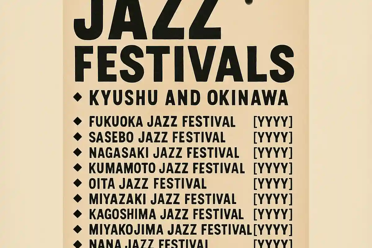 List of Jazz Festivals in Kyushu and Okinawa [2025]