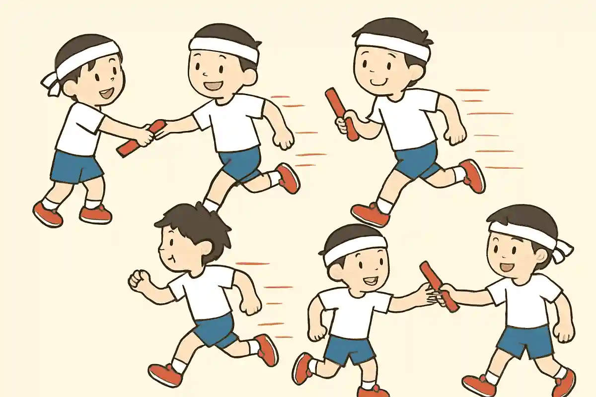 Tips for running faster in the sports day relay: from baton passes to running form!