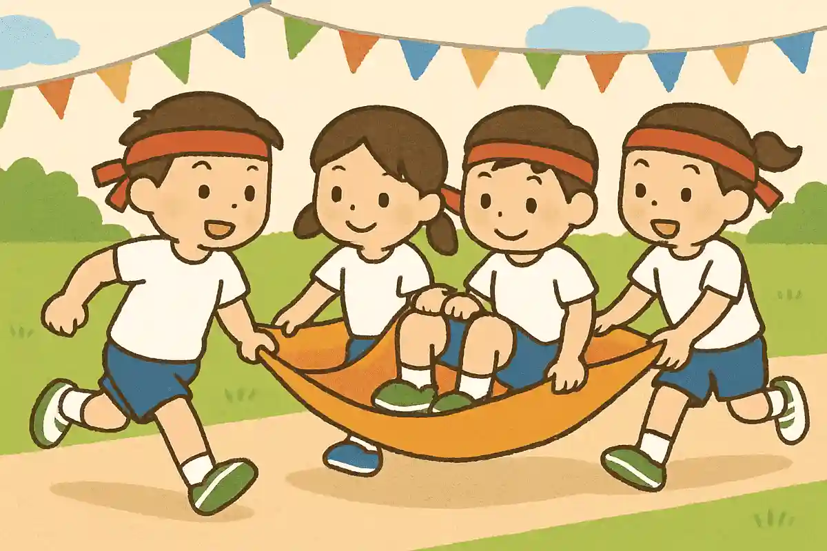 【운동회】플라이시트 릴레이란? 요령과 준비물 정리