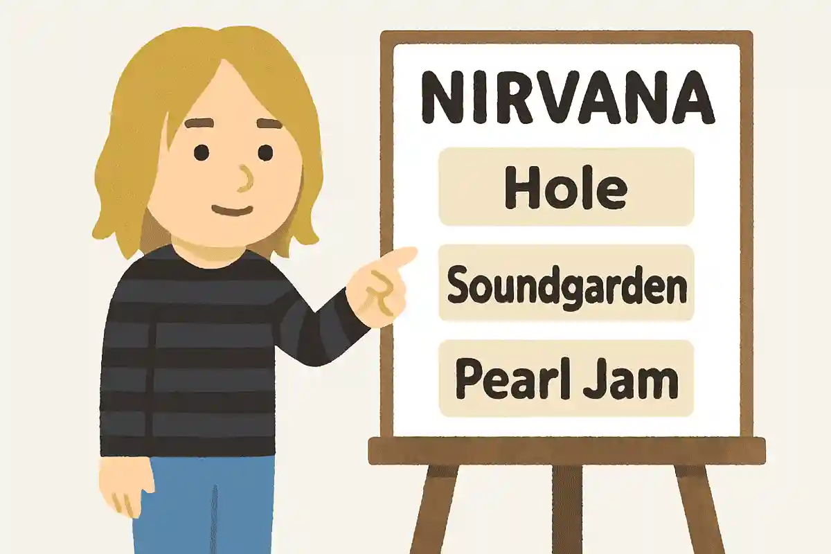 너바나 퀴즈. 서양 록의 명밴드에 얽힌 잡학 지식 [Nirvana]