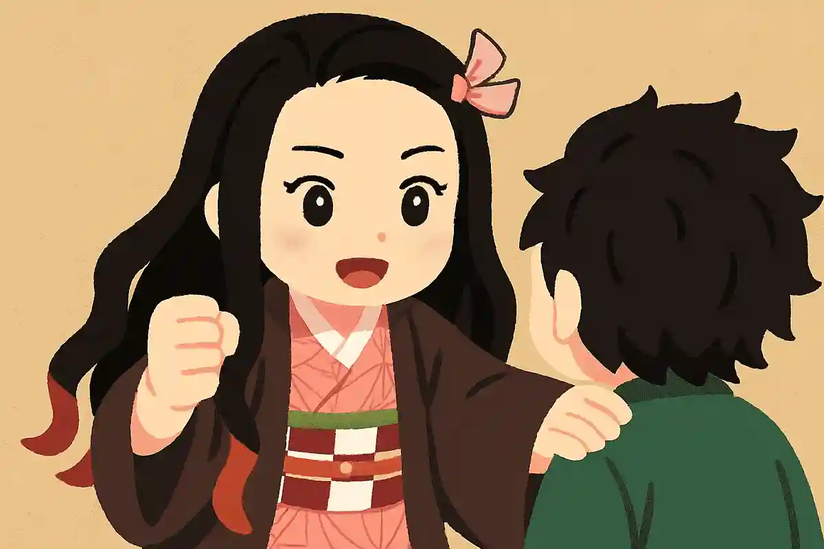 Nezuko Kamado’s famous quote. Words that convey kindness, strength… and a deep bond.