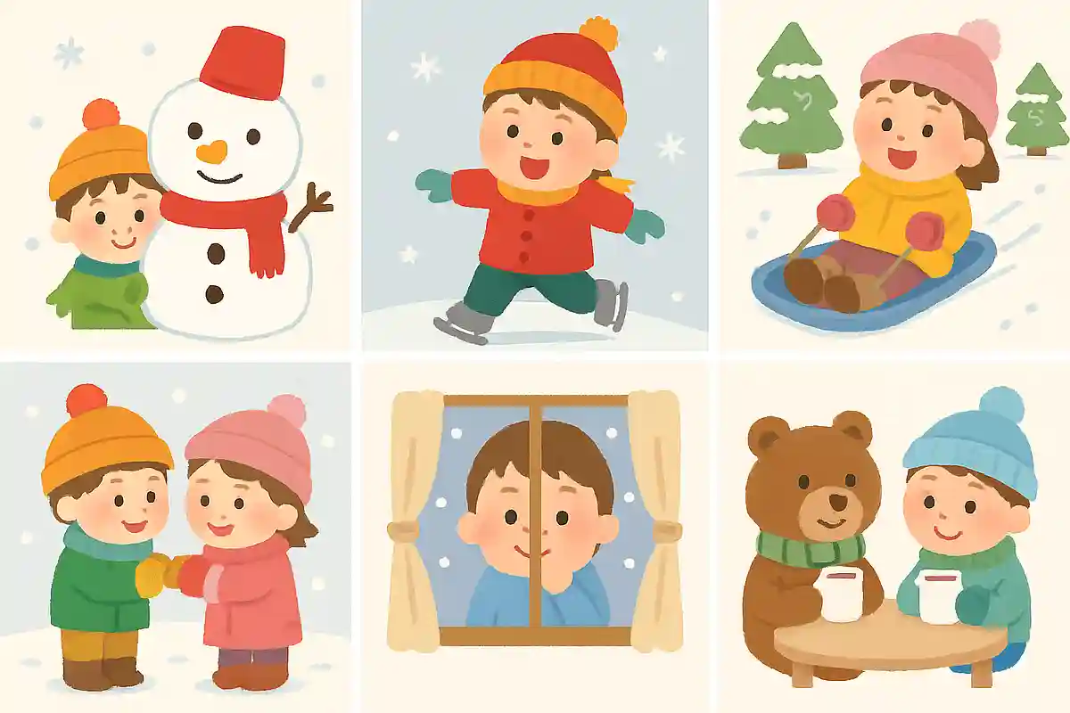 2歳児さんと読みたい！冬をたのしめる絵本のアイデア集