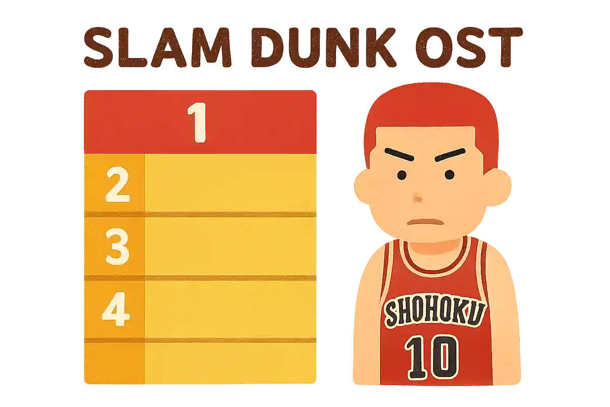 Popular Songs Ranking of the Slam Dunk OST [2025]