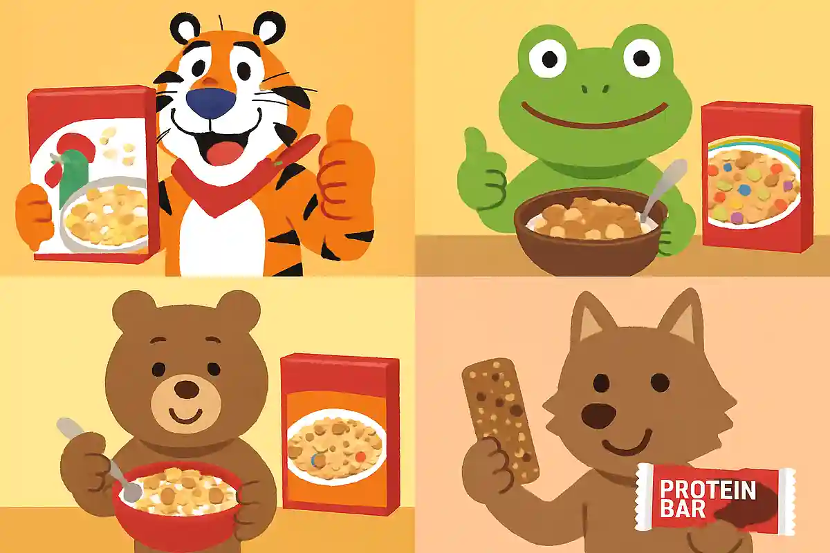 Kellogg’s commercials: A compilation of cereal and protein bar ads.