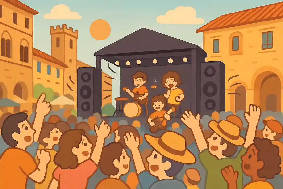 【2026】イタリアの音楽フェス。街の熱気と心地よい音楽に酔いしれる