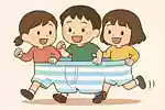 【デカパン競争】デカパンを使った楽しい競技