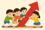 目標に向かって頑張る！小学生の心に響く四字熟語のアイデア