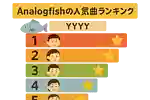 Analogfishの人気曲ランキング【2025】