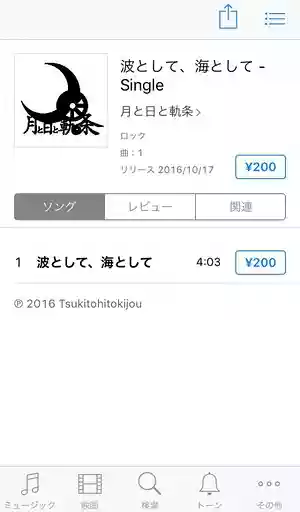 iTunes store 配信