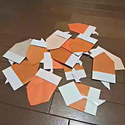 折り紙でどんぐり