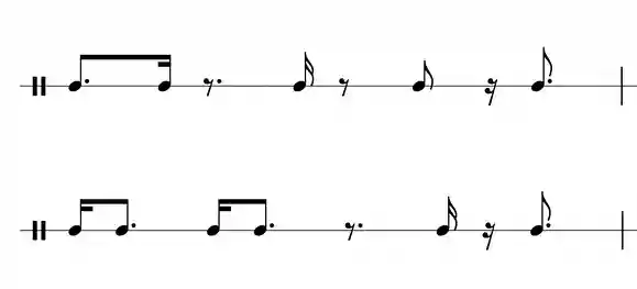 付点音符