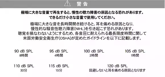 イヤホン・ヘッドホン難聴