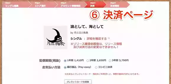 Tune core登録