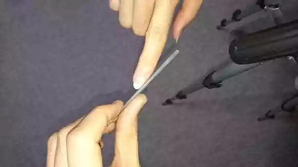 ギター爪の磨き方（爪やすり）