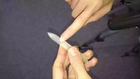 ギター爪の磨き方
