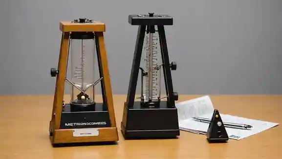 メトロノームの種類と特徴