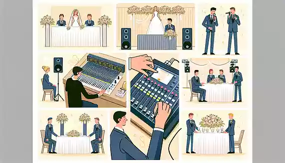 結婚式や披露宴のブライダル音響のお仕事とは？