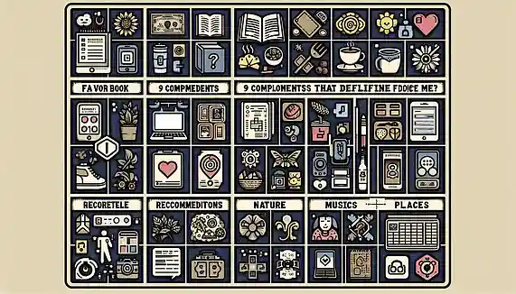 話題の「私を構成する9枚」の画像の作り方!おすすめアプリ