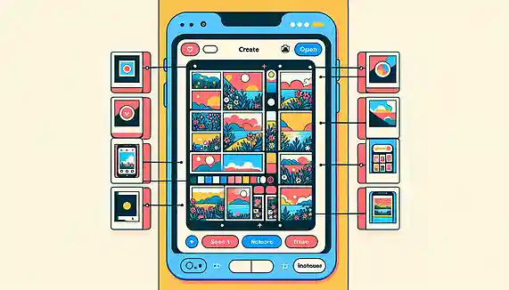 話題の「私を構成する9枚」の画像の作り方!おすすめアプリ