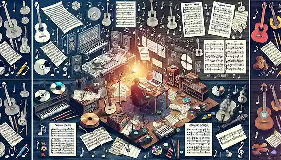 オリジナル曲の作り方・作曲方法 バンド別10パターン