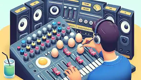 音楽スタジオにあるミキサーの正しい使い方