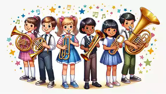 吹奏楽を始めようとしている新一年生のみなさまへ。楽器の種類と特徴
