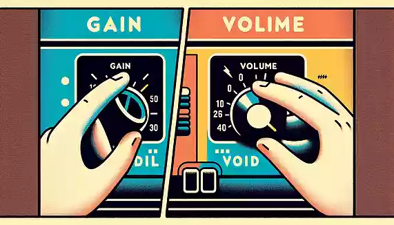 意外と知らない！？ゲイン（GAIN）とボリューム（Volume）の正しい使い方