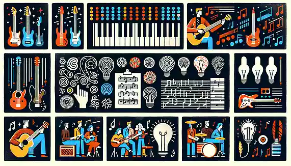 オリジナル曲の作り方・作曲方法 バンド別10パターン